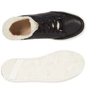 Dr. Scholl's Original Collection All In Cozy Leather & Shearling Oxford Sneakers